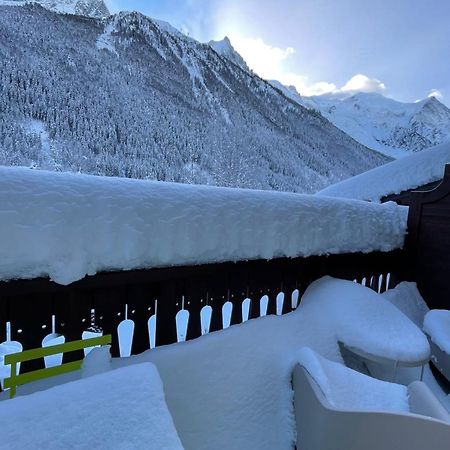 Mont Blanc View Apt In The Heart Of Chamonix Exterior foto